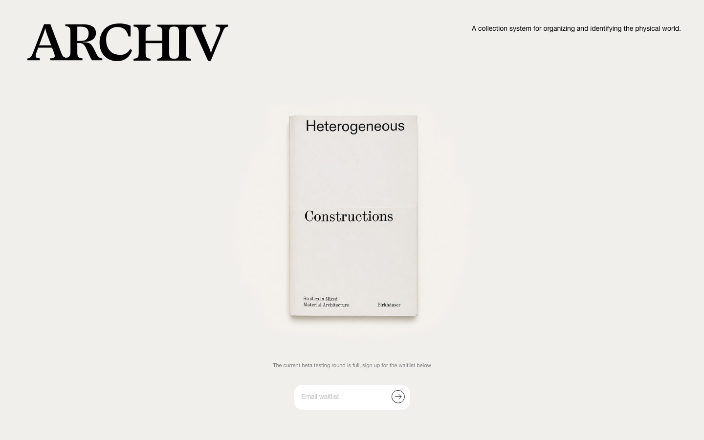 Сайт недели: ARCHIV